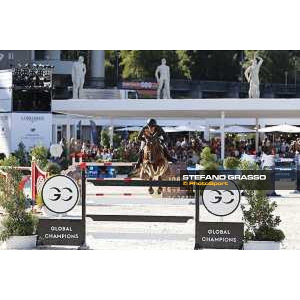 LGCT of Roma - Grand Prix - Simon Delestre (FRA) on Hermes Ryan - Roma, Stadio dei Marmi - 7 September 2019 - ph.Stefano Grasso/LGCT