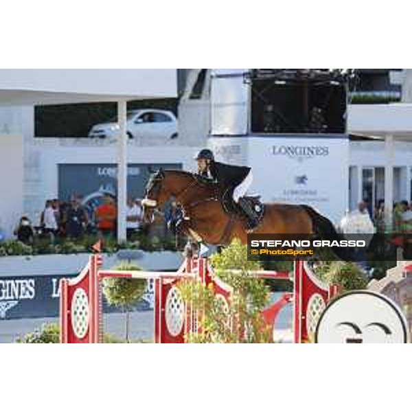 LGCT of Roma - Grand Prix - Abdel Said (EGY) on Jumpy van de Hermitage - Roma, Stadio dei Marmi - 7 September 2019 - ph.Stefano Grasso/LGCT
