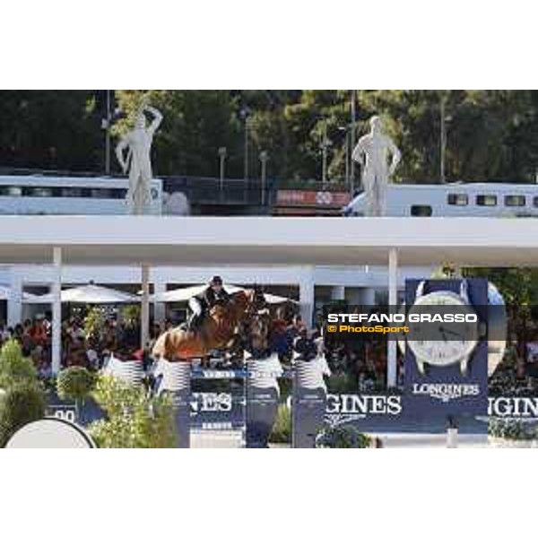LGCT of Roma - Grand Prix - Abdel Said (EGY) on Jumpy van de Hermitage - Roma, Stadio dei Marmi - 7 September 2019 - ph.Stefano Grasso/LGCT
