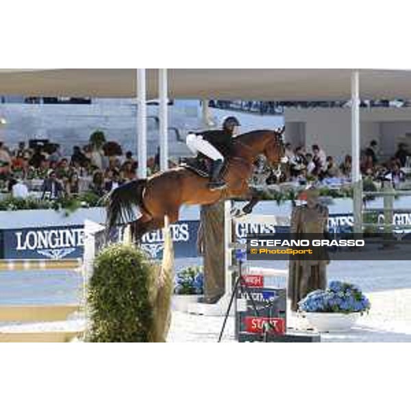 LGCT of Roma - Grand Prix - Abdel Said (EGY) on Jumpy van de Hermitage - Roma, Stadio dei Marmi - 7 September 2019 - ph.Stefano Grasso/LGCT