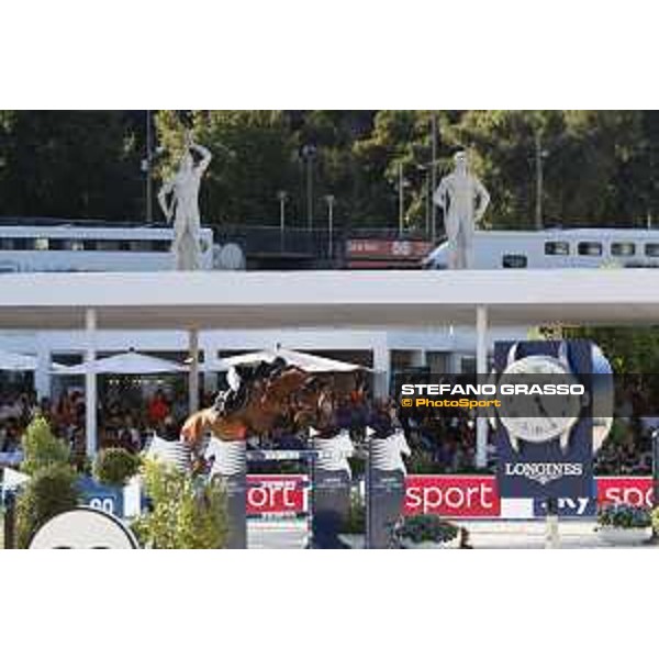 LGCT of Roma - Grand Prix - Gerco Schroder (NED) on Davino Q - Roma, Stadio dei Marmi - 7 September 2019 - ph.Stefano Grasso/LGCT