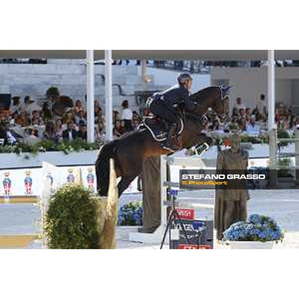 LGCT of Roma - Grand Prix - Luca Marziani (ITA) on Tokyo du Soleil - Roma, Stadio dei Marmi - 7 September 2019 - ph.Stefano Grasso/LGCT