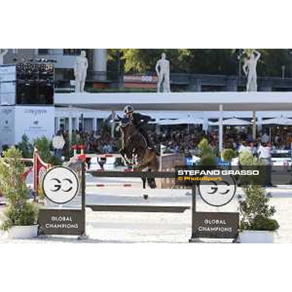 LGCT of Roma - Grand Prix - Luca Marziani (ITA) on Tokyo du Soleil - Roma, Stadio dei Marmi - 7 September 2019 - ph.Stefano Grasso/LGCT