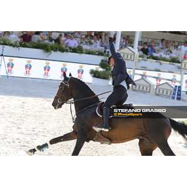 LGCT of Roma - Grand Prix - Luca Marziani (ITA) on Tokyo du Soleil - Roma, Stadio dei Marmi - 7 September 2019 - ph.Stefano Grasso/LGCT