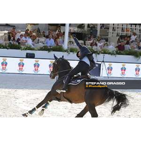 LGCT of Roma - Grand Prix - Luca Marziani (ITA) on Tokyo du Soleil - Roma, Stadio dei Marmi - 7 September 2019 - ph.Stefano Grasso/LGCT