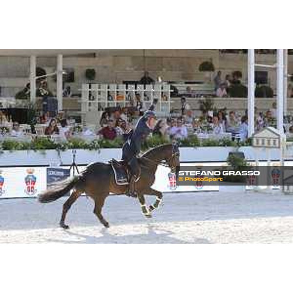 LGCT of Roma - Grand Prix - Luca Marziani (ITA) on Tokyo du Soleil - Roma, Stadio dei Marmi - 7 September 2019 - ph.Stefano Grasso/LGCT