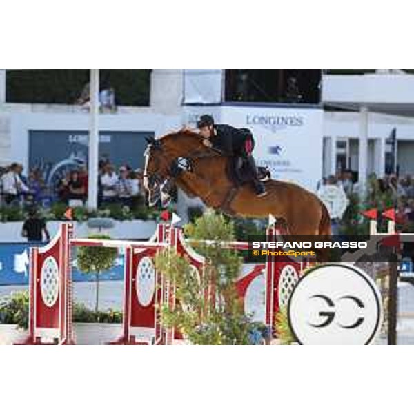 LGCT of Roma - Grand Prix - Emanuele Gaudiano (ITA) on Chalou - Roma, Stadio dei Marmi - 7 September 2019 - ph.Stefano Grasso/LGCT
