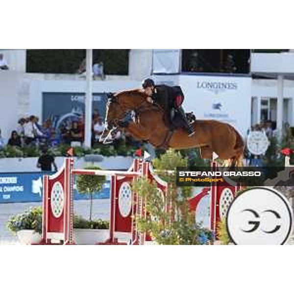 LGCT of Roma - Grand Prix - Emanuele Gaudiano (ITA) on Chalou - Roma, Stadio dei Marmi - 7 September 2019 - ph.Stefano Grasso/LGCT