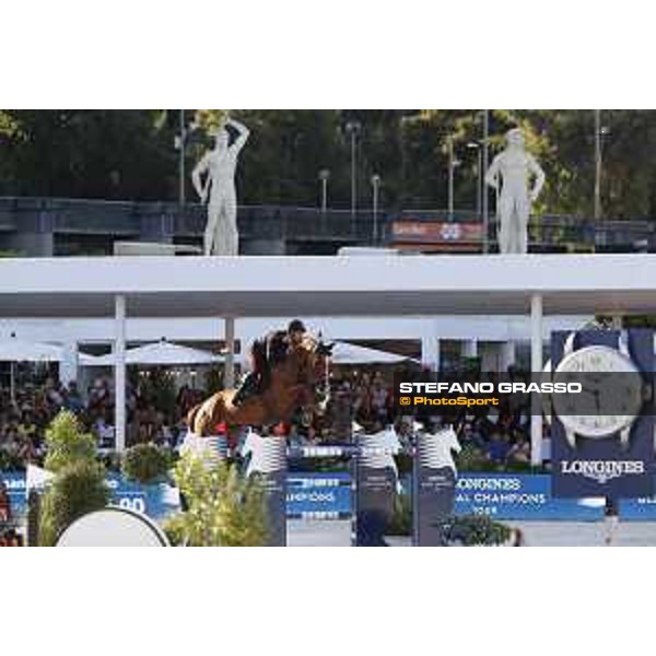 LGCT of Roma - Grand Prix - Emanuele Gaudiano (ITA) on Chalou - Roma, Stadio dei Marmi - 7 September 2019 - ph.Stefano Grasso/LGCT
