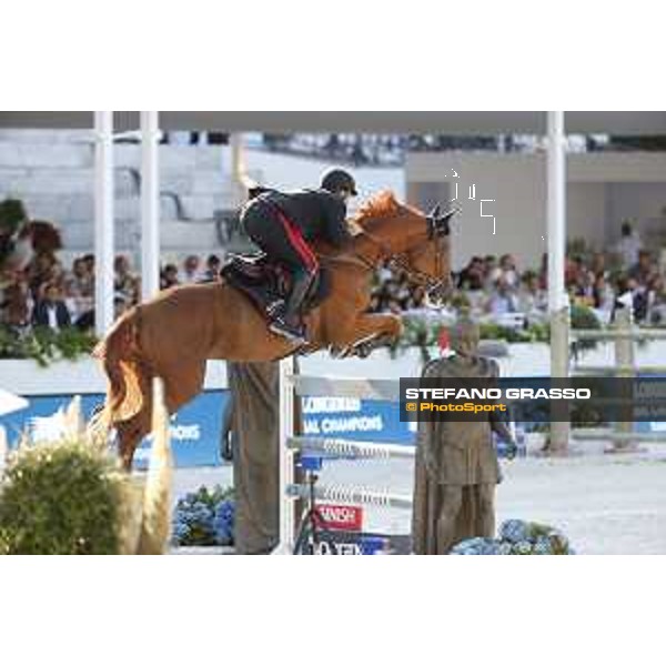 LGCT of Roma - Grand Prix - Emanuele Gaudiano (ITA) on Chalou - Roma, Stadio dei Marmi - 7 September 2019 - ph.Stefano Grasso/LGCT