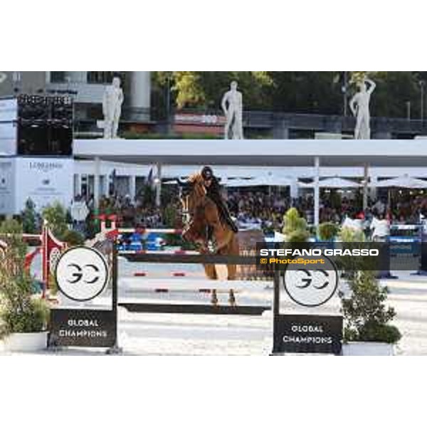 LGCT of Roma - Grand Prix - Emanuele Gaudiano (ITA) on Chalou - Roma, Stadio dei Marmi - 7 September 2019 - ph.Stefano Grasso/LGCT