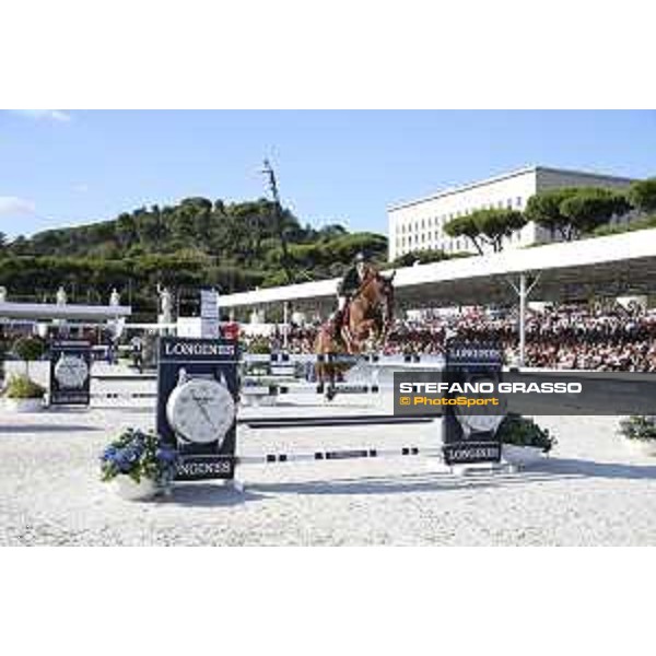 LGCT of Roma - Grand Prix - Simon Delestre (FRA) on Hermes Ryan - Roma, Stadio dei Marmi - 7 September 2019 - ph.Stefano Grasso/LGCT