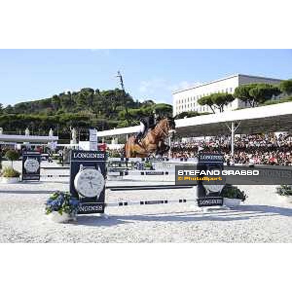 LGCT of Roma - Grand Prix - Abdel Said (EGY) on Jumpy van de Hermitage - Roma, Stadio dei Marmi - 7 September 2019 - ph.Stefano Grasso/LGCT