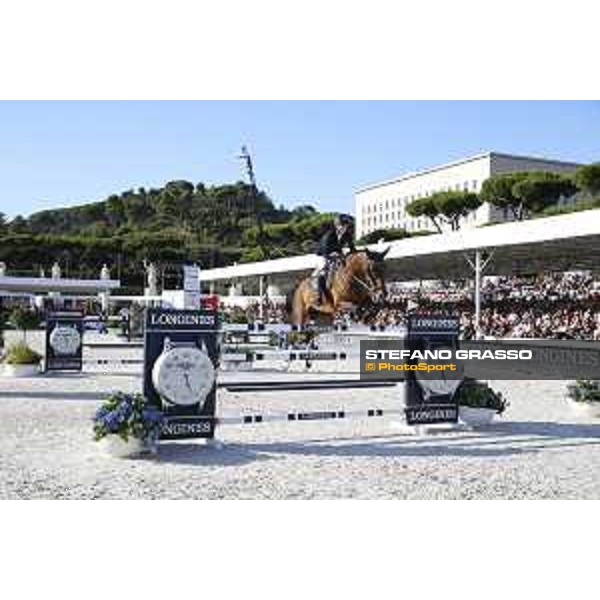 LGCT of Roma - Grand Prix - Laura Klaphake (GER) on Bantou Balou - Roma, Stadio dei Marmi - 7 September 2019 - ph.Stefano Grasso/LGCT
