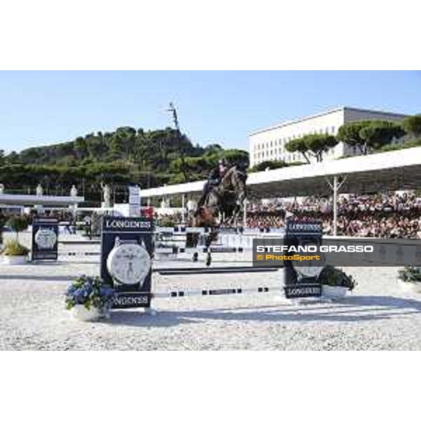 LGCT of Roma - Grand Prix - Luca Marziani (ITA) on Tokyo du Soleil - Roma, Stadio dei Marmi - 7 September 2019 - ph.Stefano Grasso/LGCT