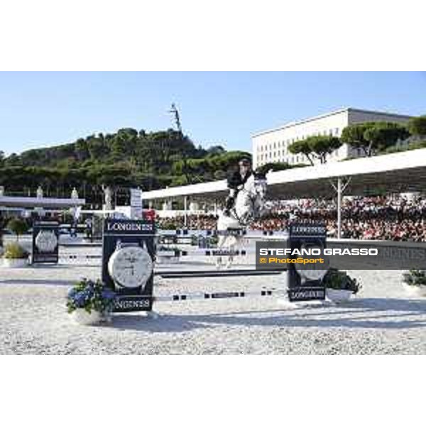 LGCT of Roma - Grand Prix - Marcus Ehning (GER) on Cornado NRW - Roma, Stadio dei Marmi - 7 September 2019 - ph.Stefano Grasso/LGCT