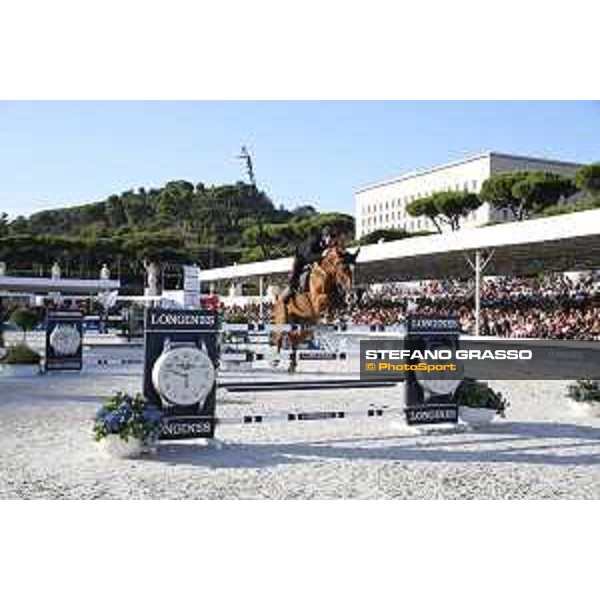 LGCT of Roma - Grand Prix - Emanuele Gaudiano (ITA) on Chalou - Roma, Stadio dei Marmi - 7 September 2019 - ph.Stefano Grasso/LGCT