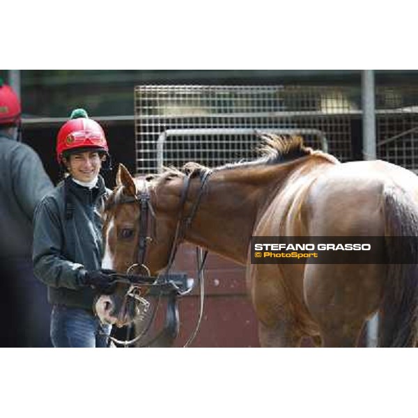 Cristiana Brivio Sforza at Razza Latina Stud Pisa, 20th april 2009 ph. Stefano Grasso