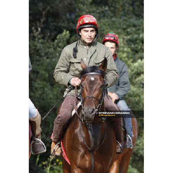 Endo Botti and Jakkalberry at Razza Latina Stud Pisa, 20th april 2009 ph. Stefano Grasso