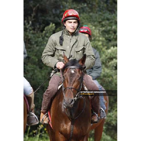Endo Botti and Jakkalberry at Razza Latina Stud Pisa, 20th april 2009 ph. Stefano Grasso