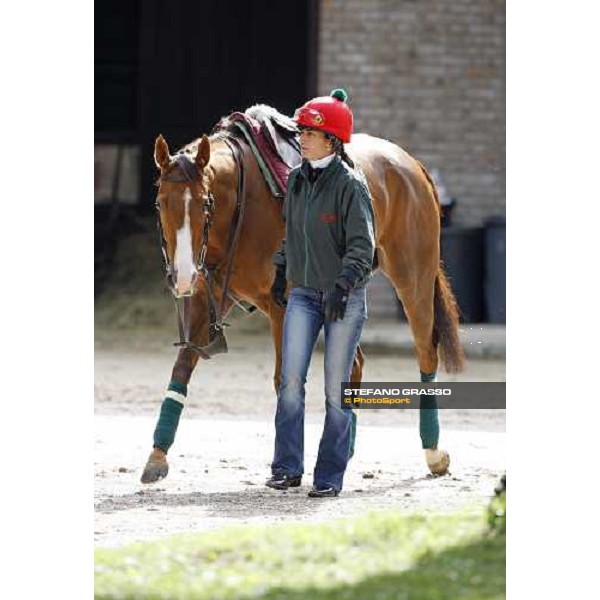 Cristiana Brivio Sforza at Razza Latina Stud Pisa, 20th april 2009 ph. Stefano Grasso