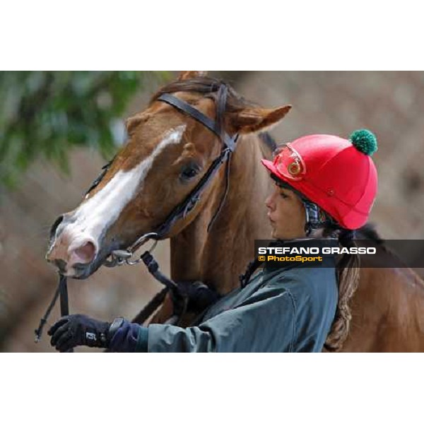 Cristiana Brivio Sforza at Razza Latina Stud Pisa, 20th april 2009 ph. Stefano Grasso