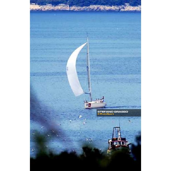 finish off shore race - Equinoxe II Vip Ims Mediterranean Championship Cres 23rd june 2004 ph. Stefano Grasso