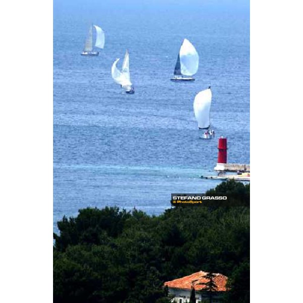 finish off shore race Vip Ims Mediterranean Championship Cres 23rd june 2004 ph. Stefano Grasso