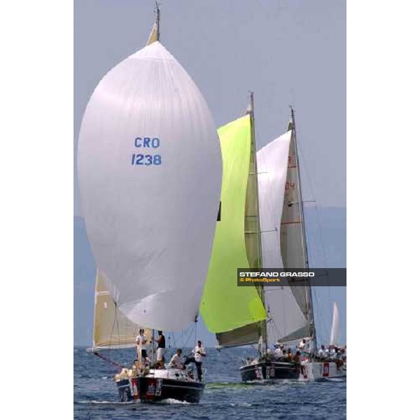 finish off shore race - Karaka Vip Ims Mediterranean Championship Cres 23rd june 2004 ph. Stefano Grasso