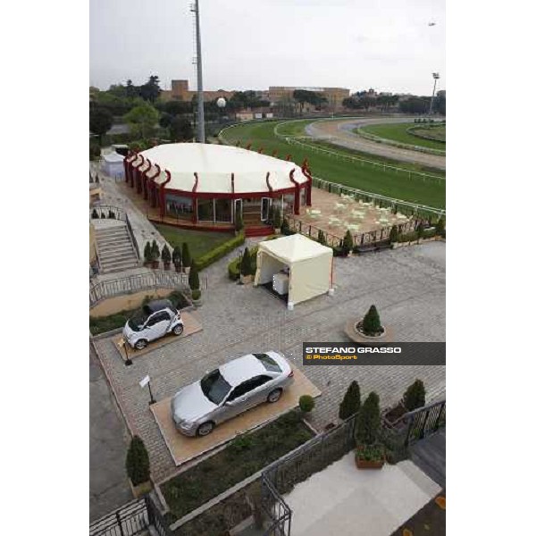the new \'Terrazza Derby\' at Capannelle racetrack Rome, 19th april 2009 ph. Stefano Grasso