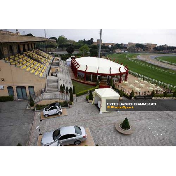 the new \'Terrazza Derby\' at Capannelle racetrack Rome, 19th april 2009 ph. Stefano Grasso
