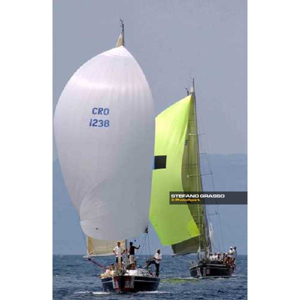 finish off shore race - Karaka Vip Ims Mediterranean Championship Cres 23rd june 2004 ph. Stefano Grasso