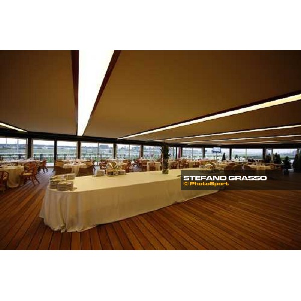 the new \'Terrazza Derby\' at Capannelle racetrack Rome, 19th april 2009 ph. Stefano Grasso