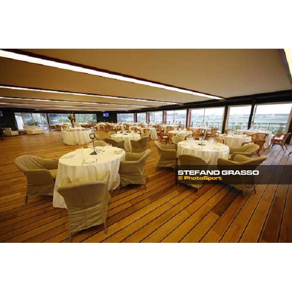 the new \'Terrazza Derby\' at Capannelle racetrack Rome, 19th april 2009 ph. Stefano Grasso