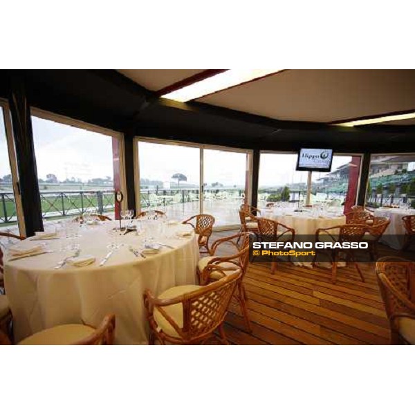 the new \'Terrazza Derby\' at Capannelle racetrack Rome, 19th april 2009 ph. Stefano Grasso