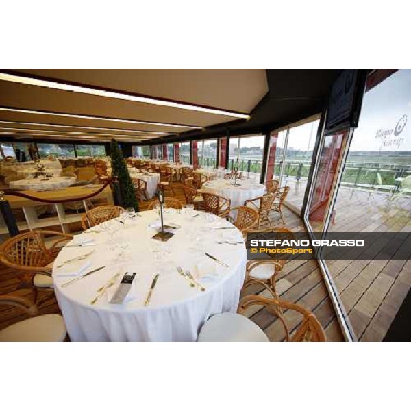 the new \'Terrazza Derby\' at Capannelle racetrack Rome, 19th april 2009 ph. Stefano Grasso