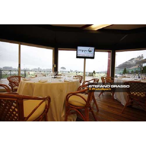 the new \'Terrazza Derby\' at Capannelle racetrack Rome, 19th april 2009 ph. Stefano Grasso