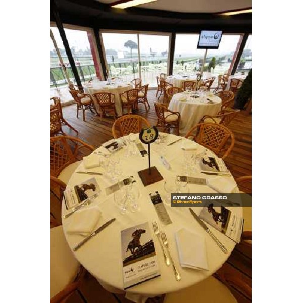 the new \'Terrazza Derby\' at Capannelle racetrack Rome, 19th april 2009 ph. Stefano Grasso