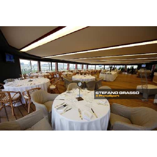 the new \'Terrazza Derby\' at Capannelle racetrack Rome, 19th april 2009 ph. Stefano Grasso