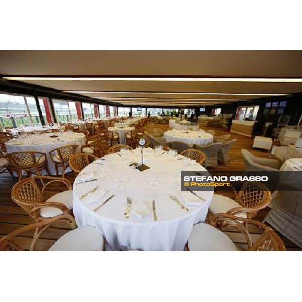 the new \'Terrazza Derby\' at Capannelle racetrack Rome, 19th april 2009 ph. Stefano Grasso