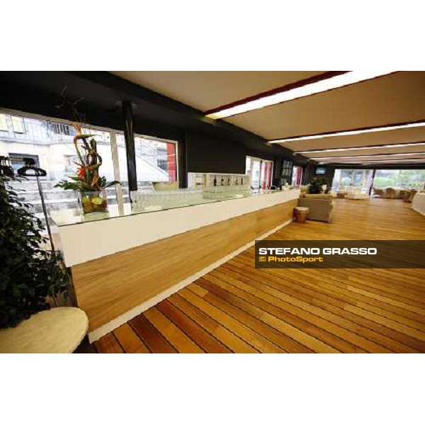 the new \'Terrazza Derby\' at Capannelle racetrack Rome, 19th april 2009 ph. Stefano Grasso