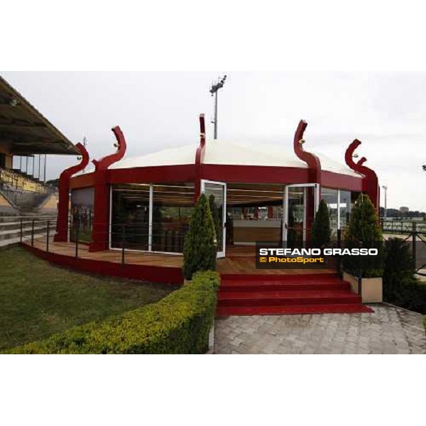 the new \'Terrazza Derby\' at Capannelle racetrack Rome, 19th april 2009 ph. Stefano Grasso