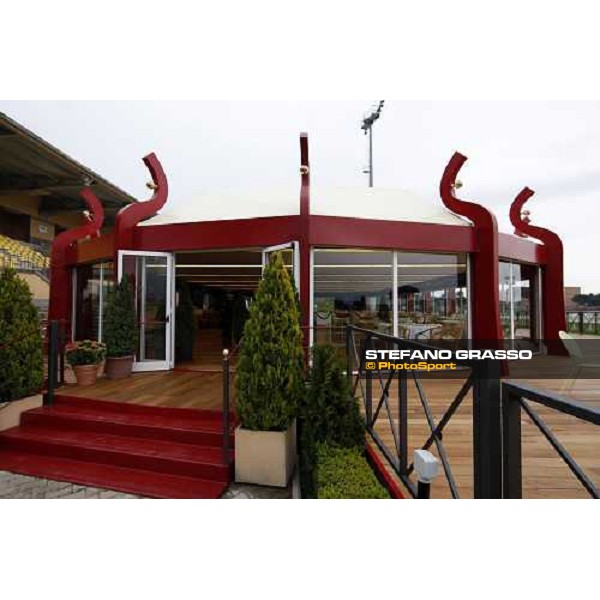 the new \'Terrazza Derby\' at Capannelle racetrack Rome, 19th april 2009 ph. Stefano Grasso