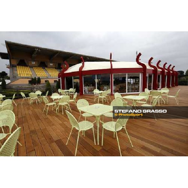 the new \'Terrazza Derby\' at Capannelle racetrack Rome, 19th april 2009 ph. Stefano Grasso