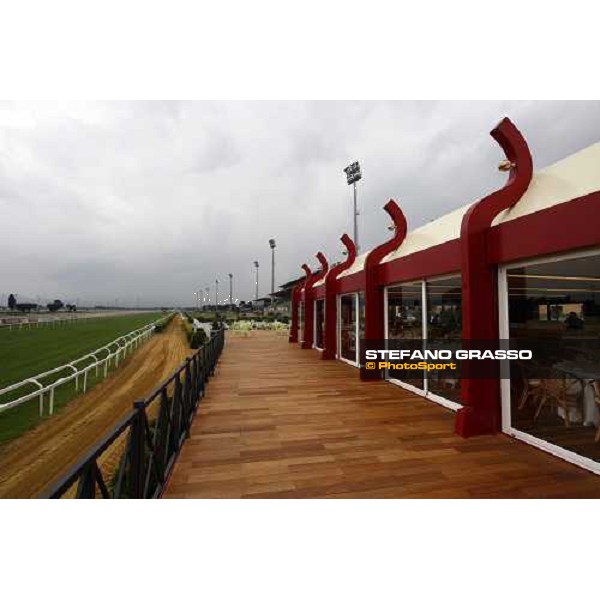 the new \'Terrazza Derby\' at Capannelle racetrack Rome, 19th april 2009 ph. Stefano Grasso