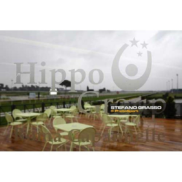 the new \'Terrazza Derby\' at Capannelle racetrack Rome, 19th april 2009 ph. Stefano Grasso