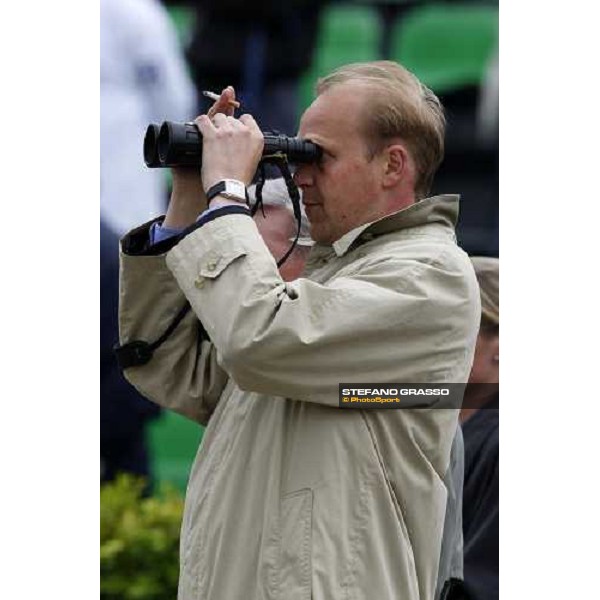 trainer Ed Dunlop Rome - Capannelle, 19th april 2009 ph. Stefano Grasso