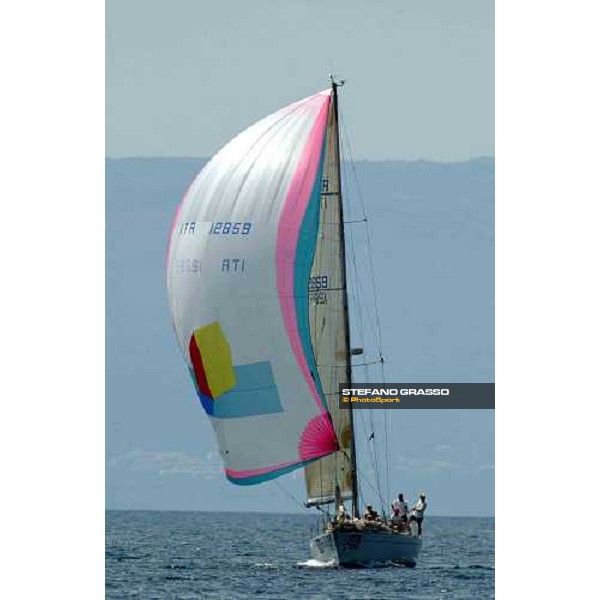finish off shore race Ghea Futura IV Vip Ims Mediterranean Championship Cres 23rd june 2004 ph. Stefano Grasso