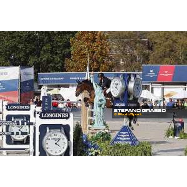LGCT of New York - Grand Prix - Geir Gulliksen (NOR) on Edesa S Banjan - New York, Governors Island - 28 September 2019 - ph.Stefano Grasso/LGCT