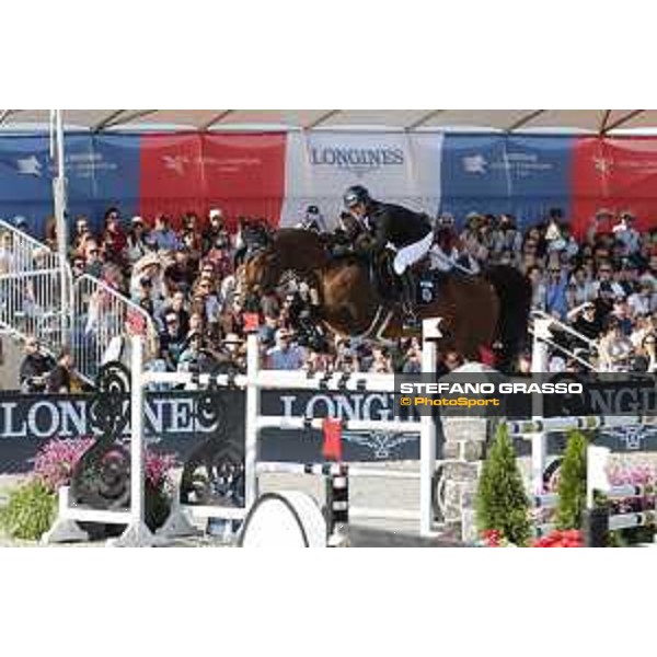 LGCT of New York - Grand Prix - Teddy Vlock (ISR) on Ricore Courcelle - New York, Governors Island - 28 September 2019 - ph.Stefano Grasso/LGCT